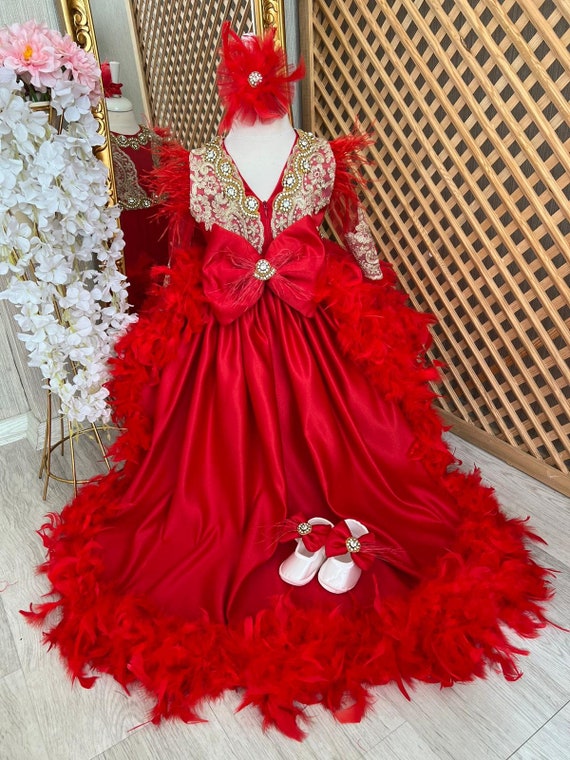 Buy Christmas Red Baby Trainer Dress With Shoes, 1st Birthday