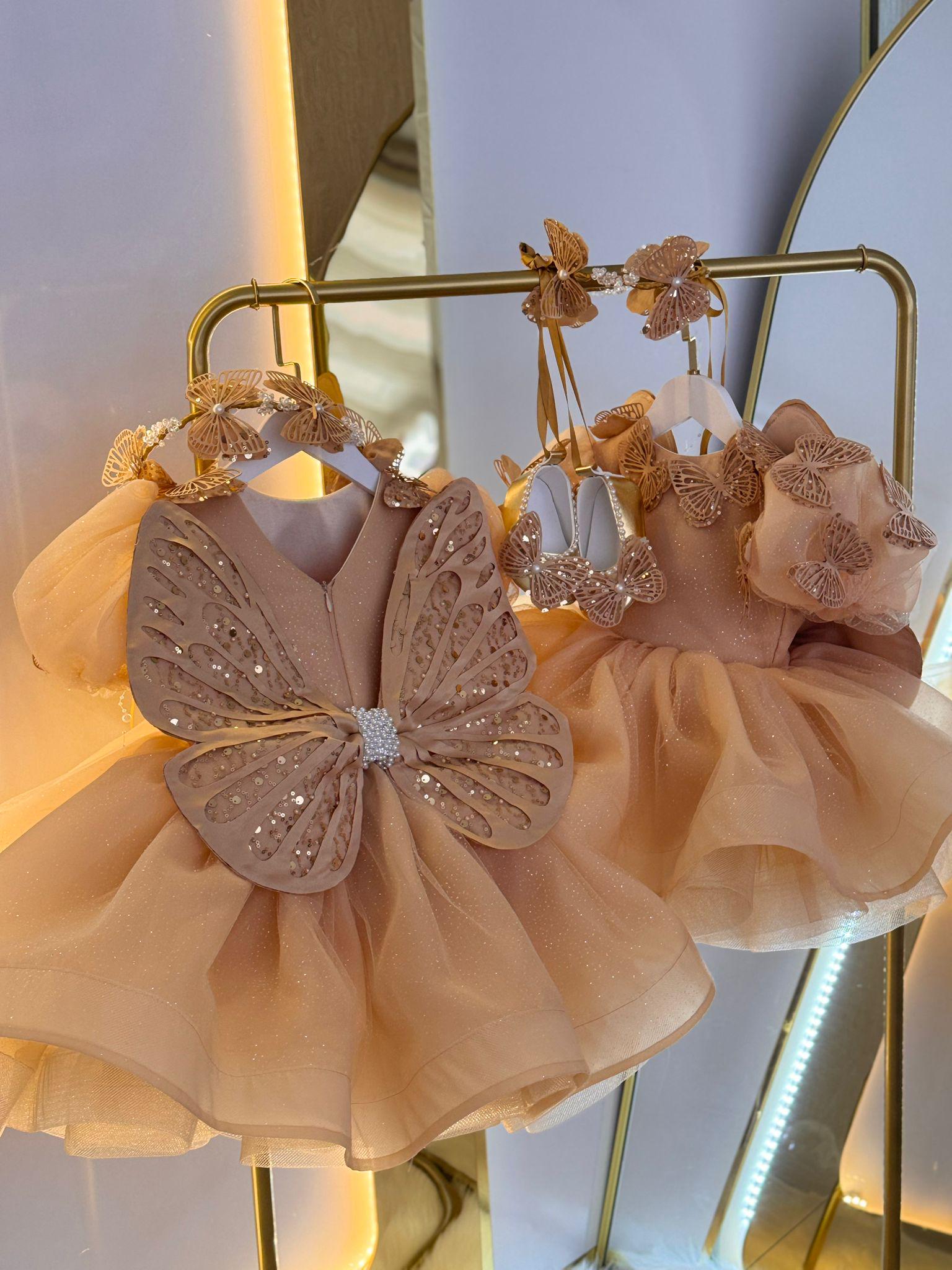 Gold Baby Girl Butterfly Dress, Puffy Princess Dress, Toddler Girl Dress, Kids Prom Dress, 1st Birthday Party Dress, Girl Tulle Dress - Etsy Gold Baby Girl Butterfly Dress, Puffy Princess Dress, Toddler Girl Dress, Kids Prom Dress, 1st Birthday Party Dress, Girl Tulle Dress - Etsy