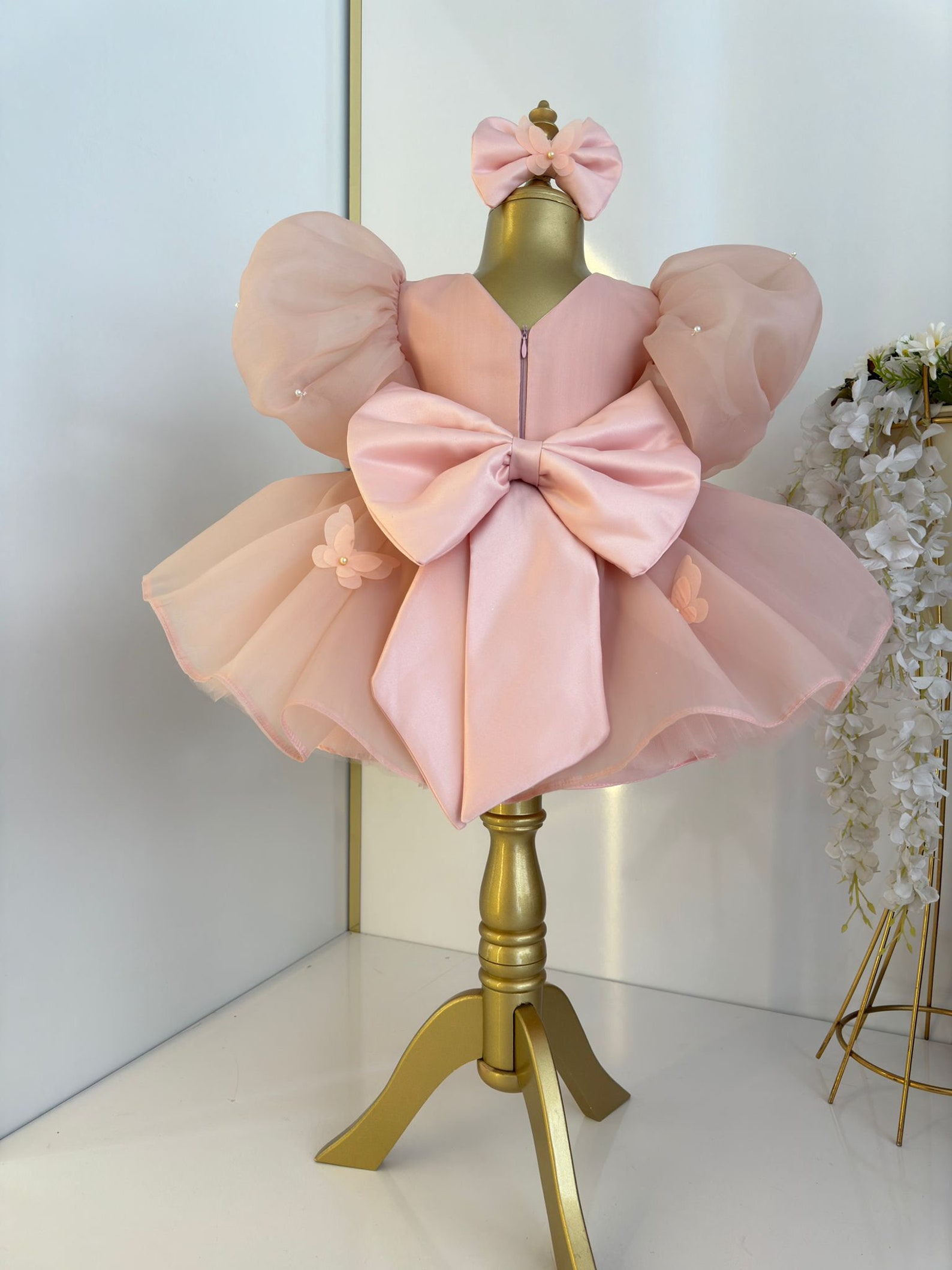 Rock Your Baby Butterfly Dress - Hot Pink