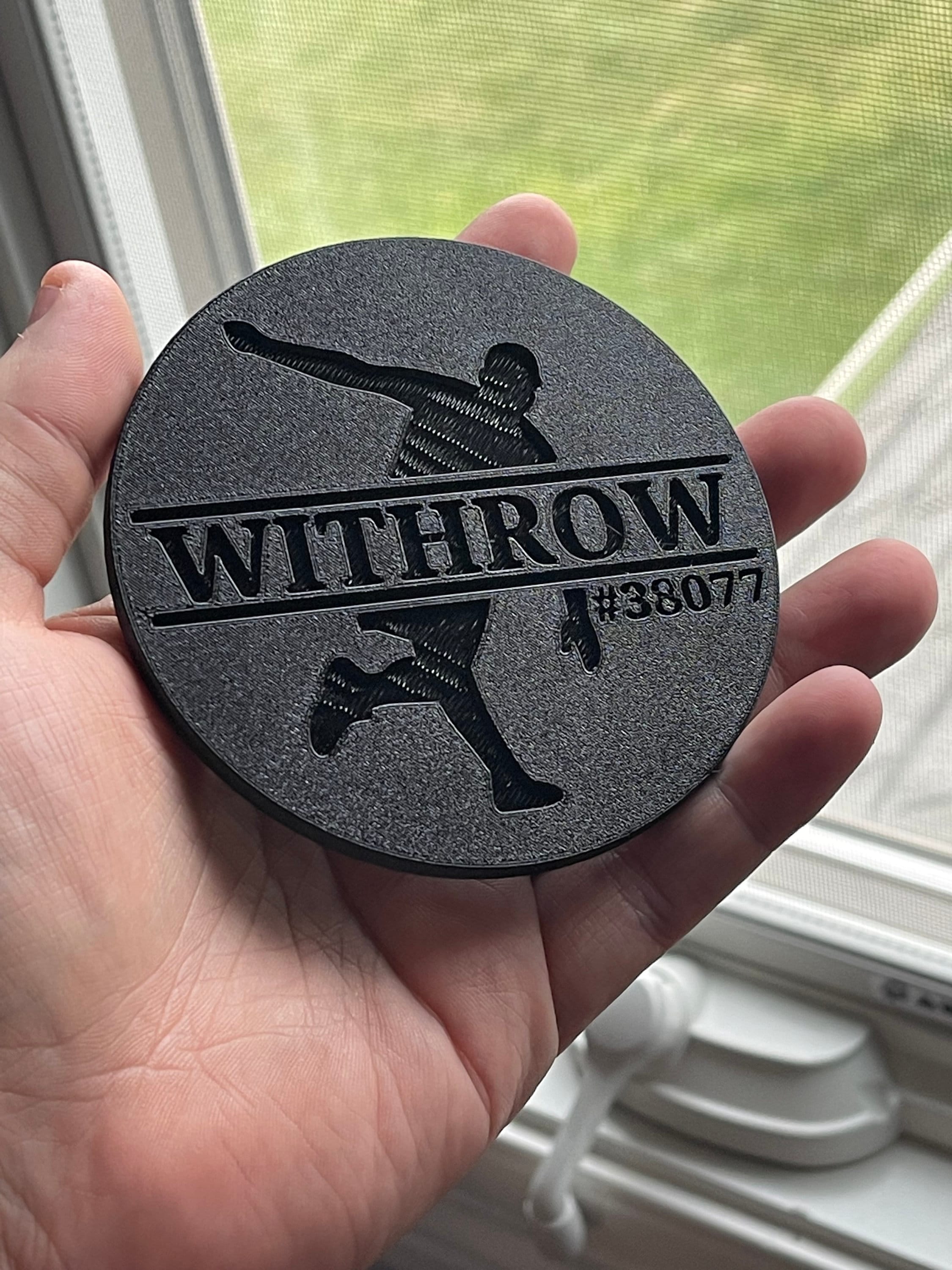 Personalized Disc Golf Mini Marker Male or Female Etsy