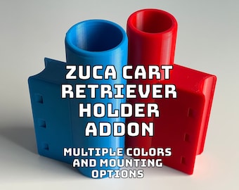 Zuca Cart Retriever Holder for InZone (KwikStik, Mini, XXL), Infinite Discs Rescue Retriever and Dynamic Discs Retriever 3D printed addon