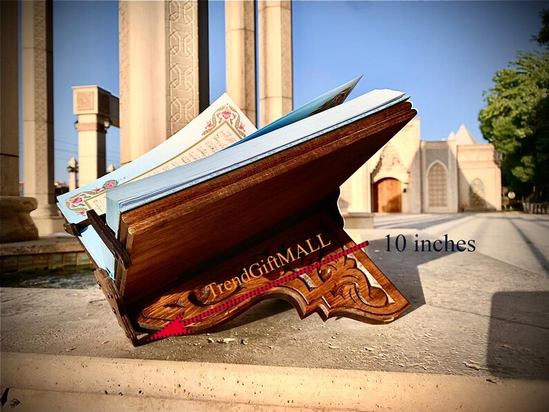 Decorative Book Stand Carved Book Stand Handmade Book Holder Etsy