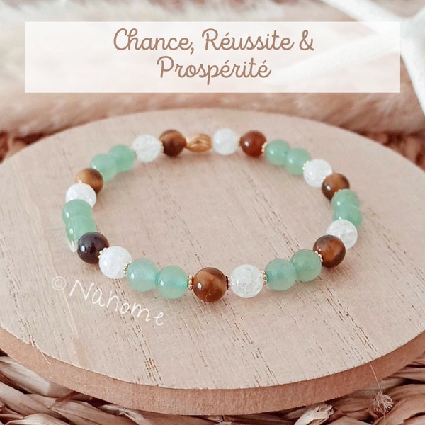 Handmade Chance stone bracelet