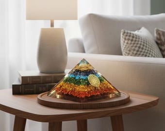 Multi Pyramide Deko Stück | Energieausgleichende Feng Shui Skulptur