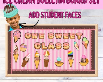 Ice Cream Bulletin Board Set