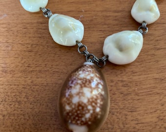Zeeschelphangerketting, kustsieraden (12 inch)