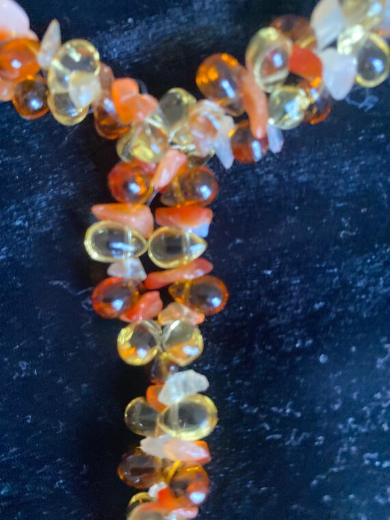 Fiery hues necklace - image 2