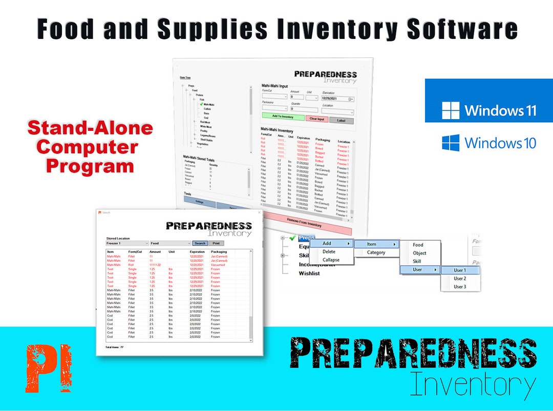 Preparedness Inventory BETA Organize and Track Your Food Storage ...