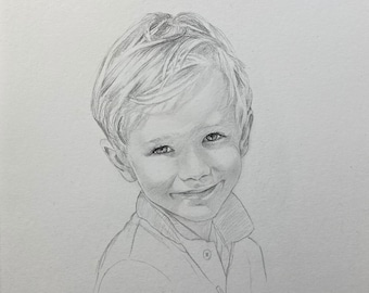 Jane Darbyshire Portraits, Hand Drawn Pencil Portraits of Children & Pets, from Photographs
