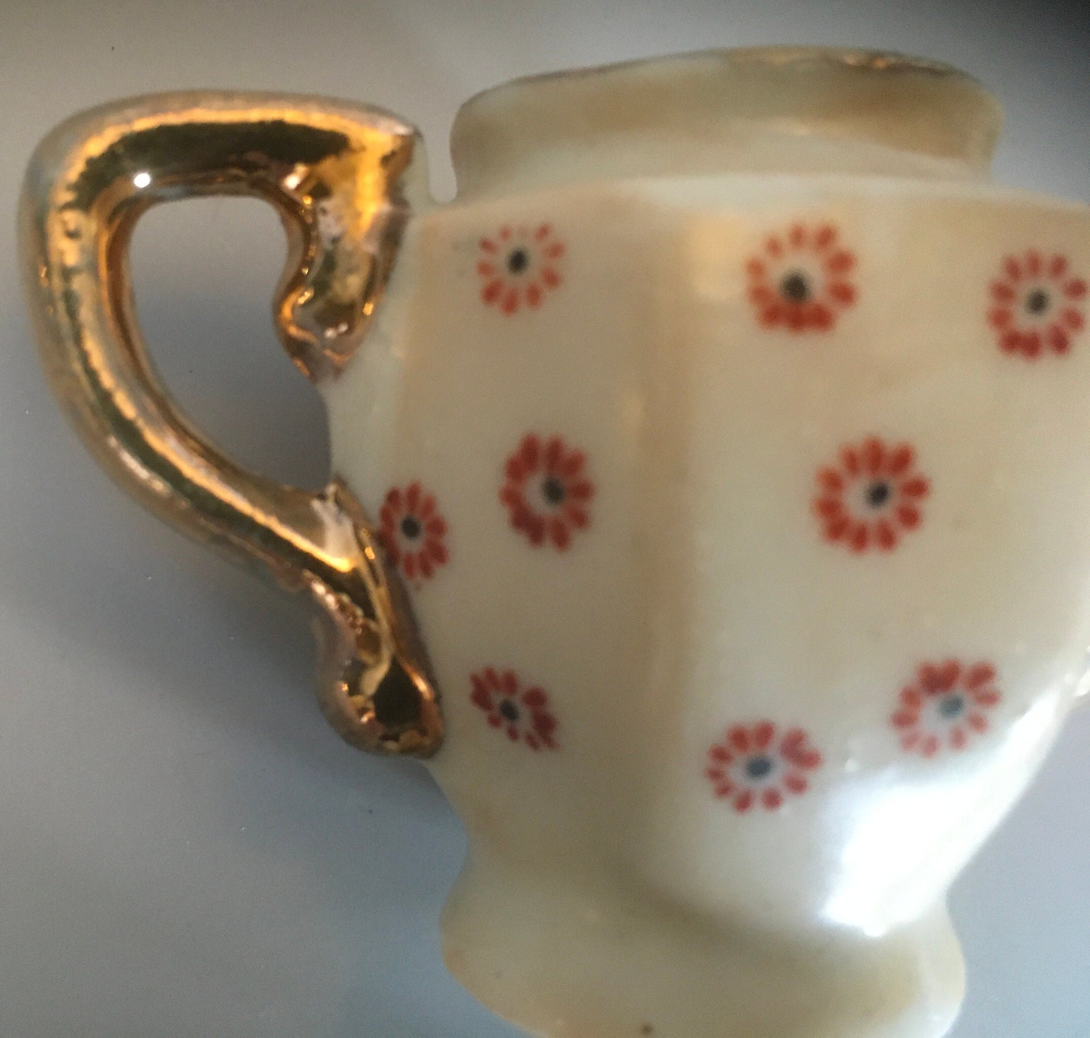 Miniature Six Piece Tea Set Marked Made in Occupied Japan