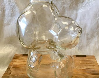 Clear Glass Snoopy Bank Dog Shape Piggy Coin Bank Children’s Gift Kid’s Room Décor Teach Financial Responsibility Peanuts Collections