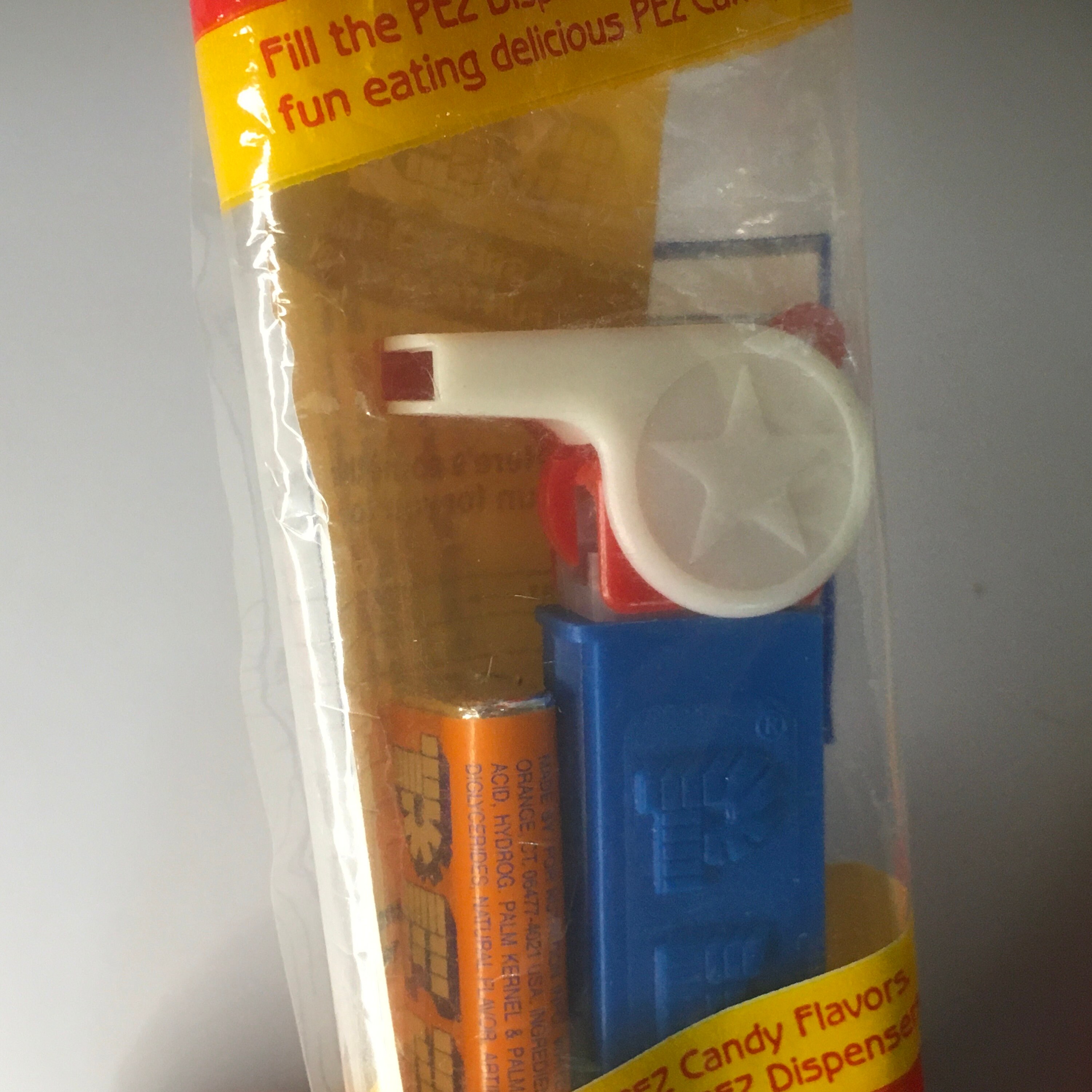 Pair Vintage Pez Dispensers Peanuts Snoopy White Pez & Red White