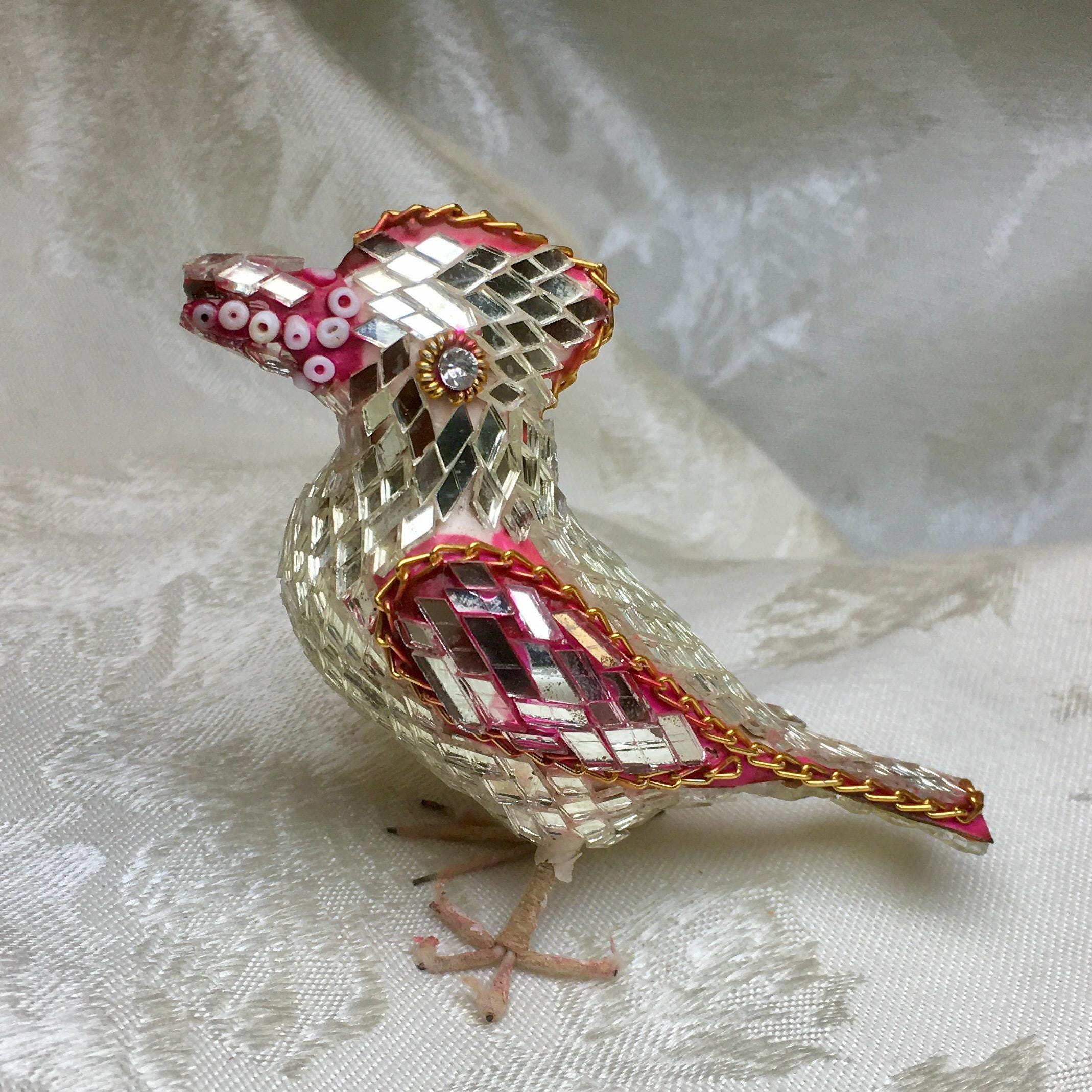 Mosaic Mirror Birds - Etsy