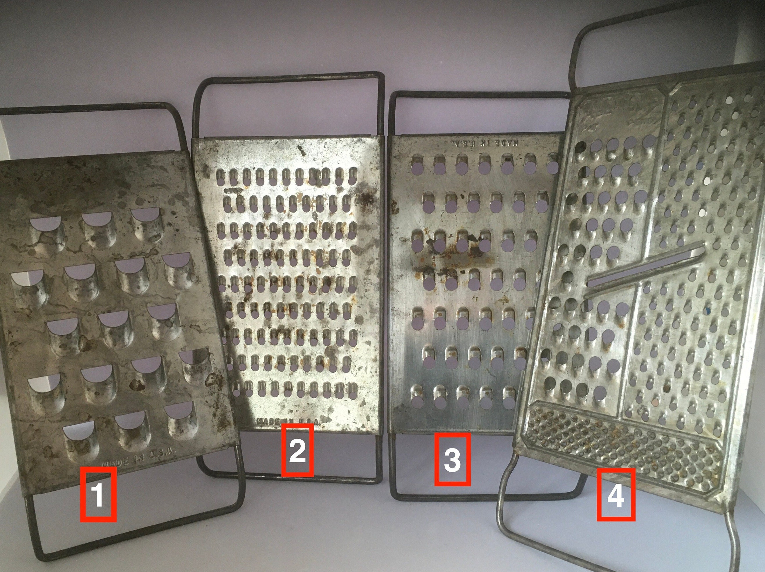 Vintage Grater, Grater Manual, Kitchen Décor, Cheese Grater