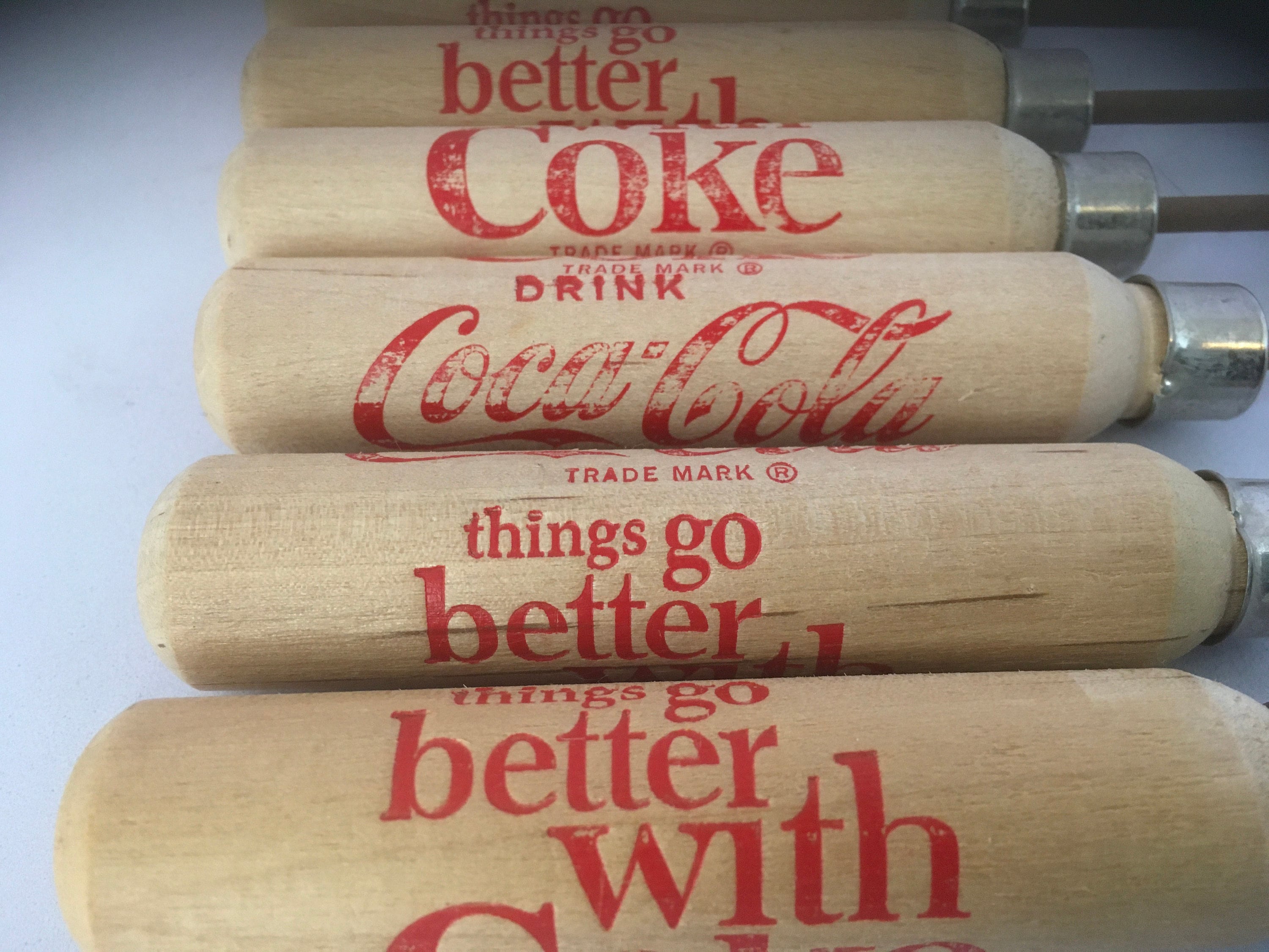 Vintage Coca Cola Ice Pick Vintage Style Wood Handle Collectible