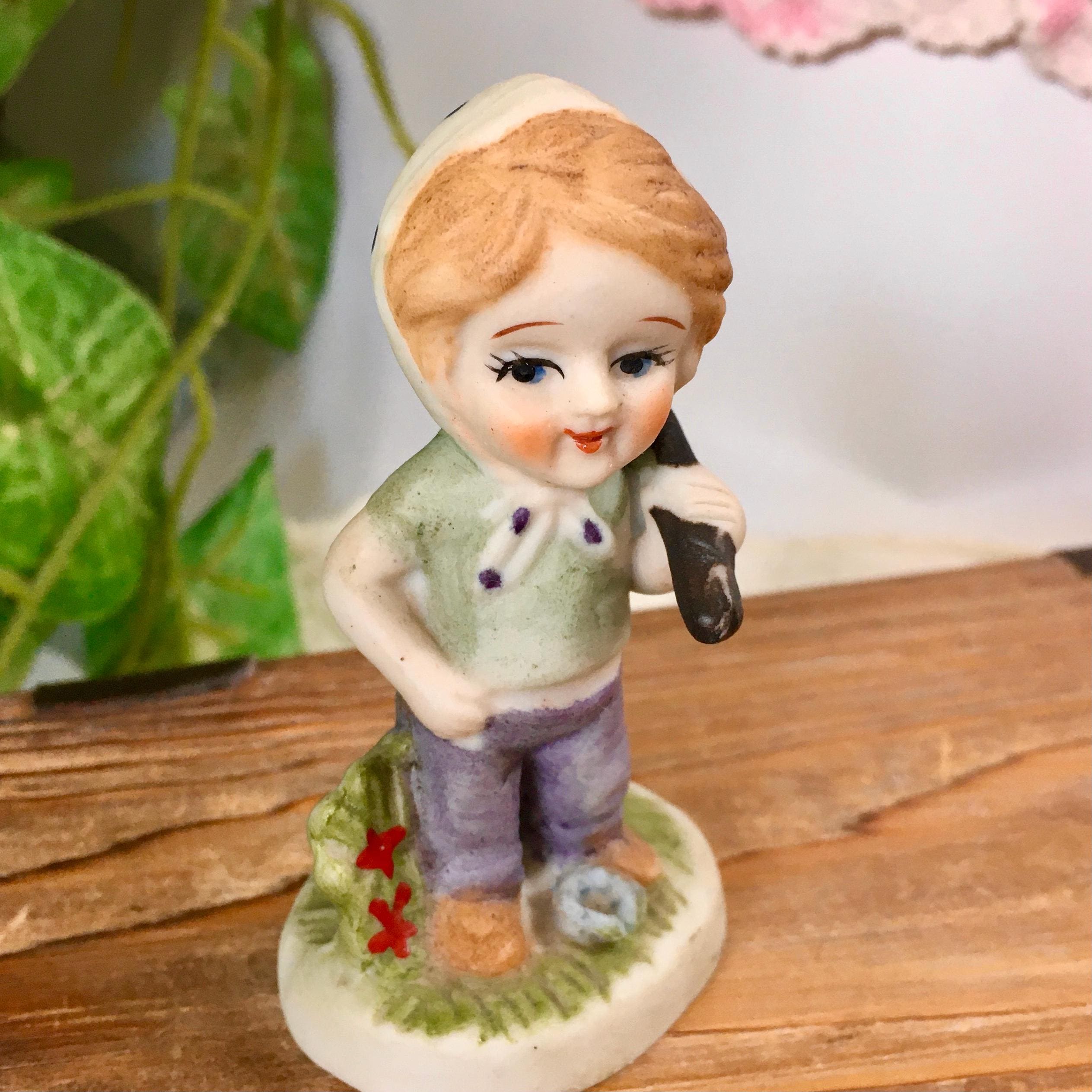 Porcelain Children Figurines Japan - Etsy