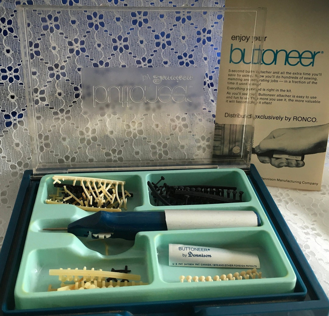 Buttoneer by Dennison Ronco Etsy