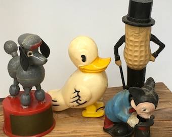 ピーナッツ オールドペッツ 2体セット ヴィンテージのペッツディスペンサー2個セット ピーナッツ スヌーピー