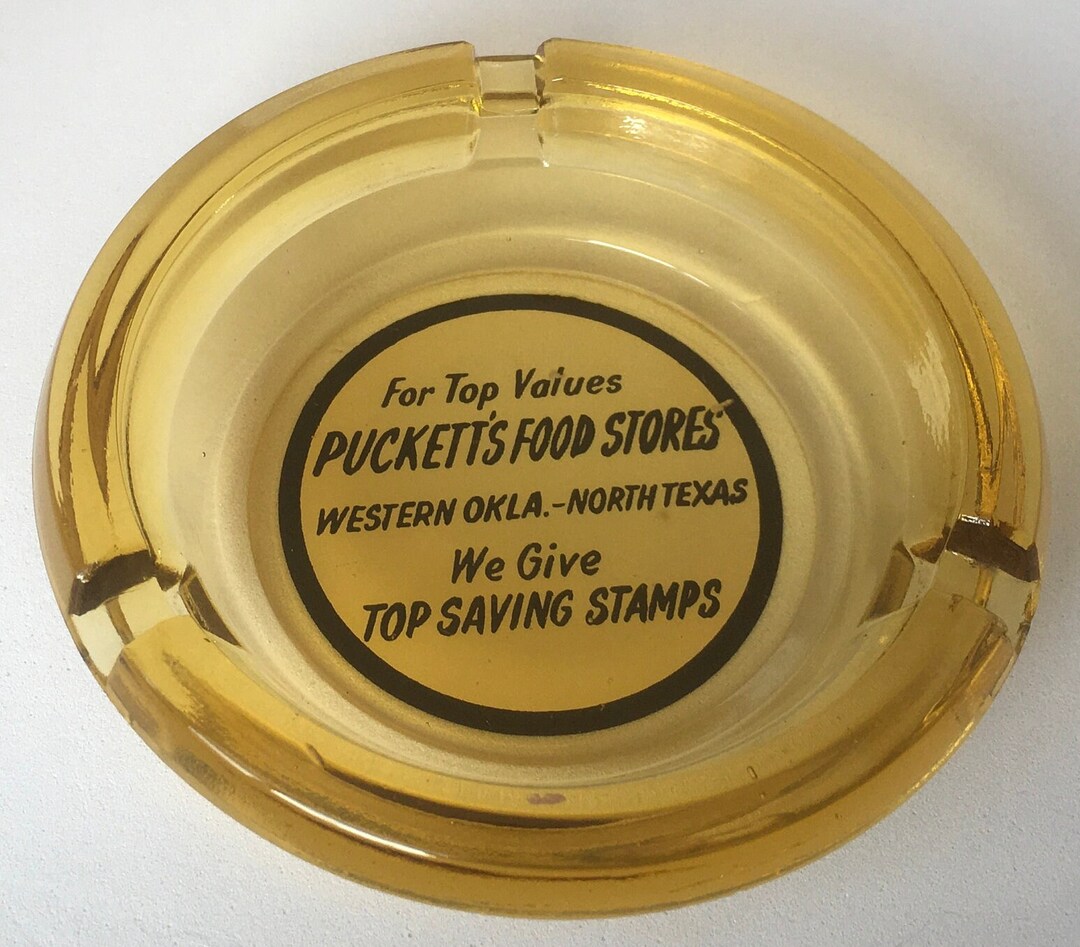 Pucketts Food Store Oklahoma Texas Promotional Souvenir Etsy