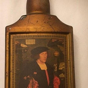 Jim Beam Whiskey Bottle Decanter Beam’s Choice  - Georg Gisze Holbein
