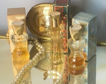 Valuable Avon Vintage Perfume Bottles 3-piece Vintage Collectible - Main Image