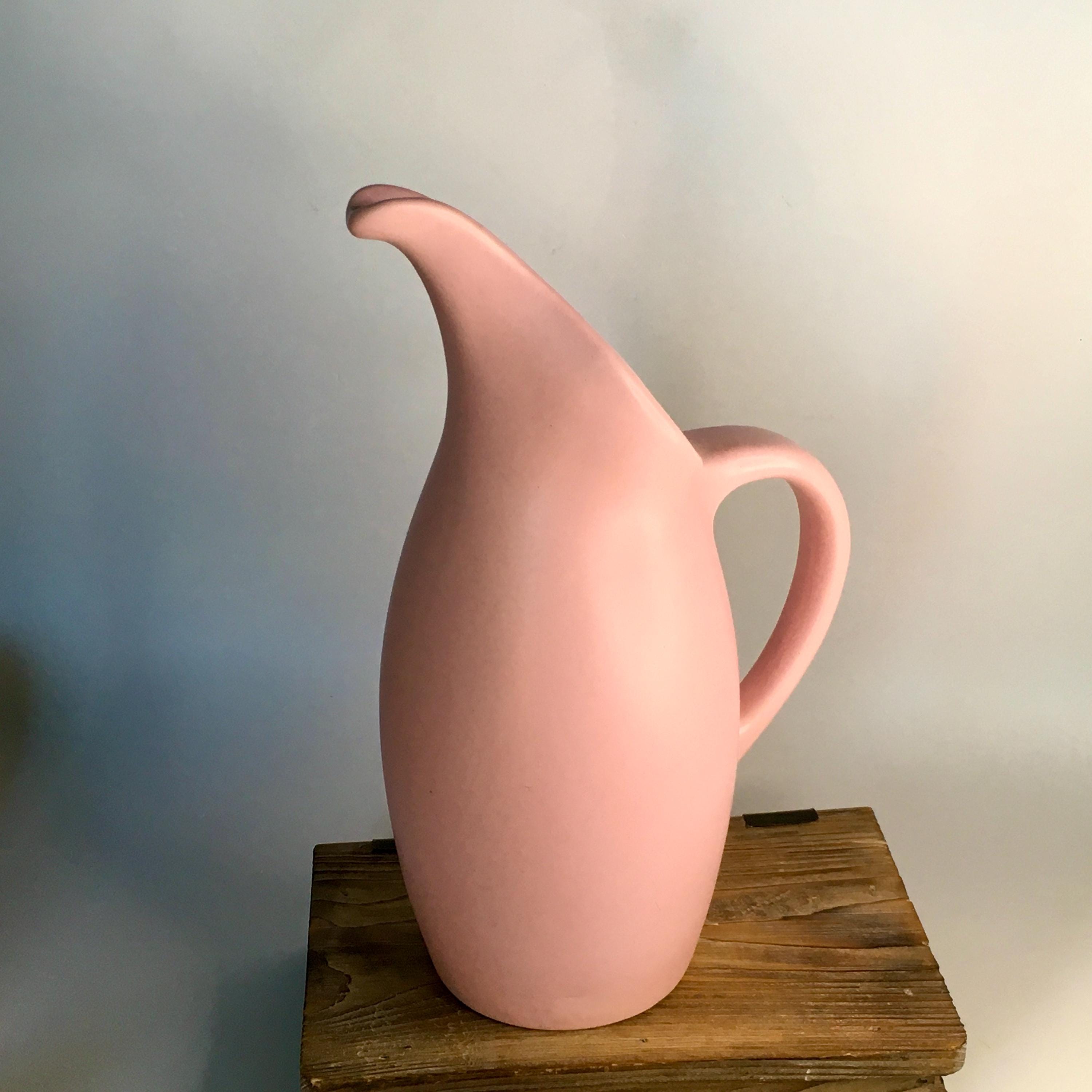 ヴィンテージ Royal Haeger USA RG-42 マットピンク 水差し ピッチャー