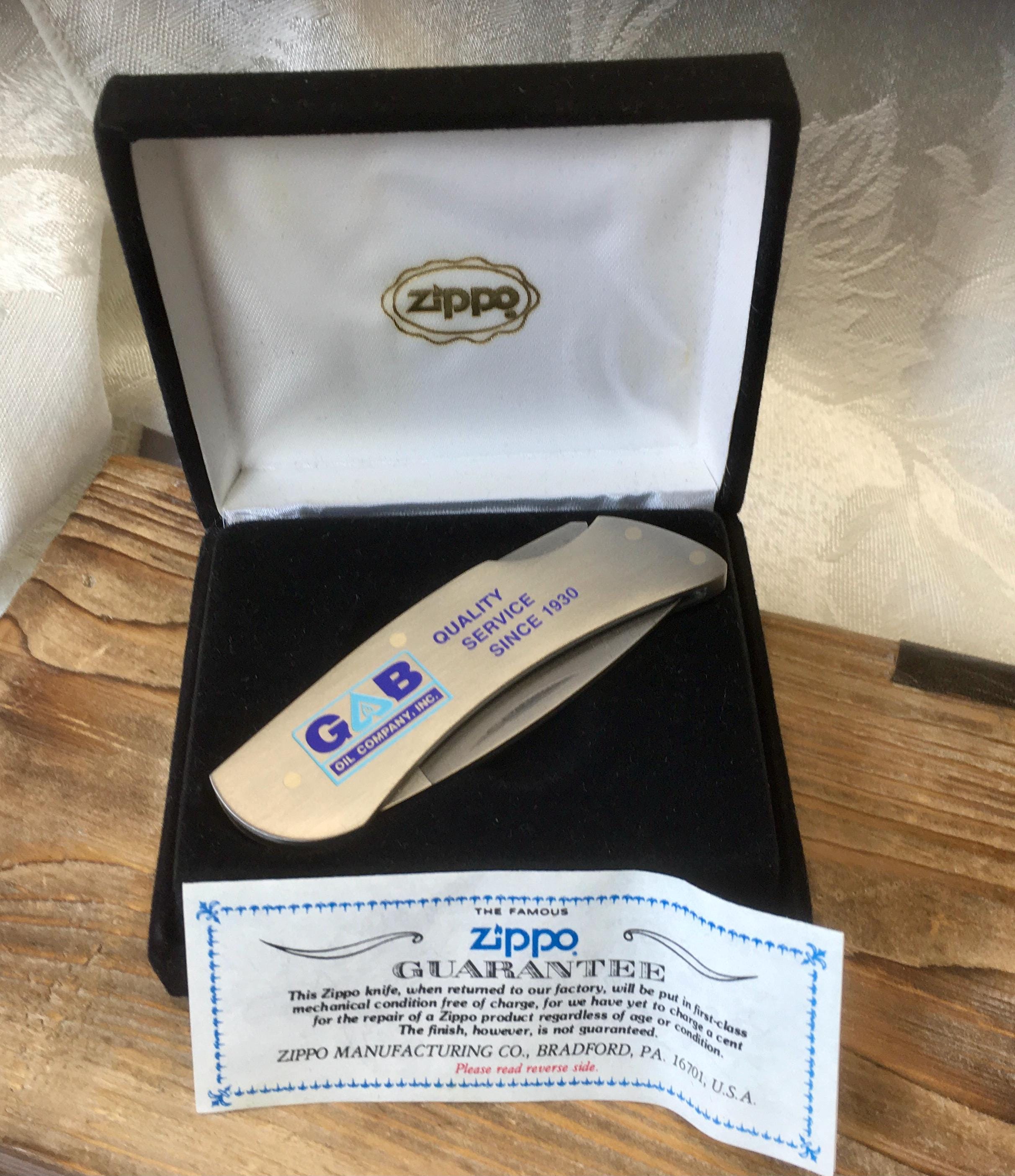 Zippo Pocket Knife - Etsy