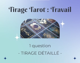 Voyance Travail | Tirage Tarot Personnalisé | Votre question | Lecture précise avec tarot et oracle