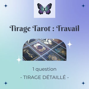 Voyance Travail | Tirage Tarot Personnalisé | Votre question | Lecture précise avec tarot et oracle