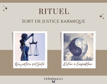 Ritual: Karmic Justice Spell