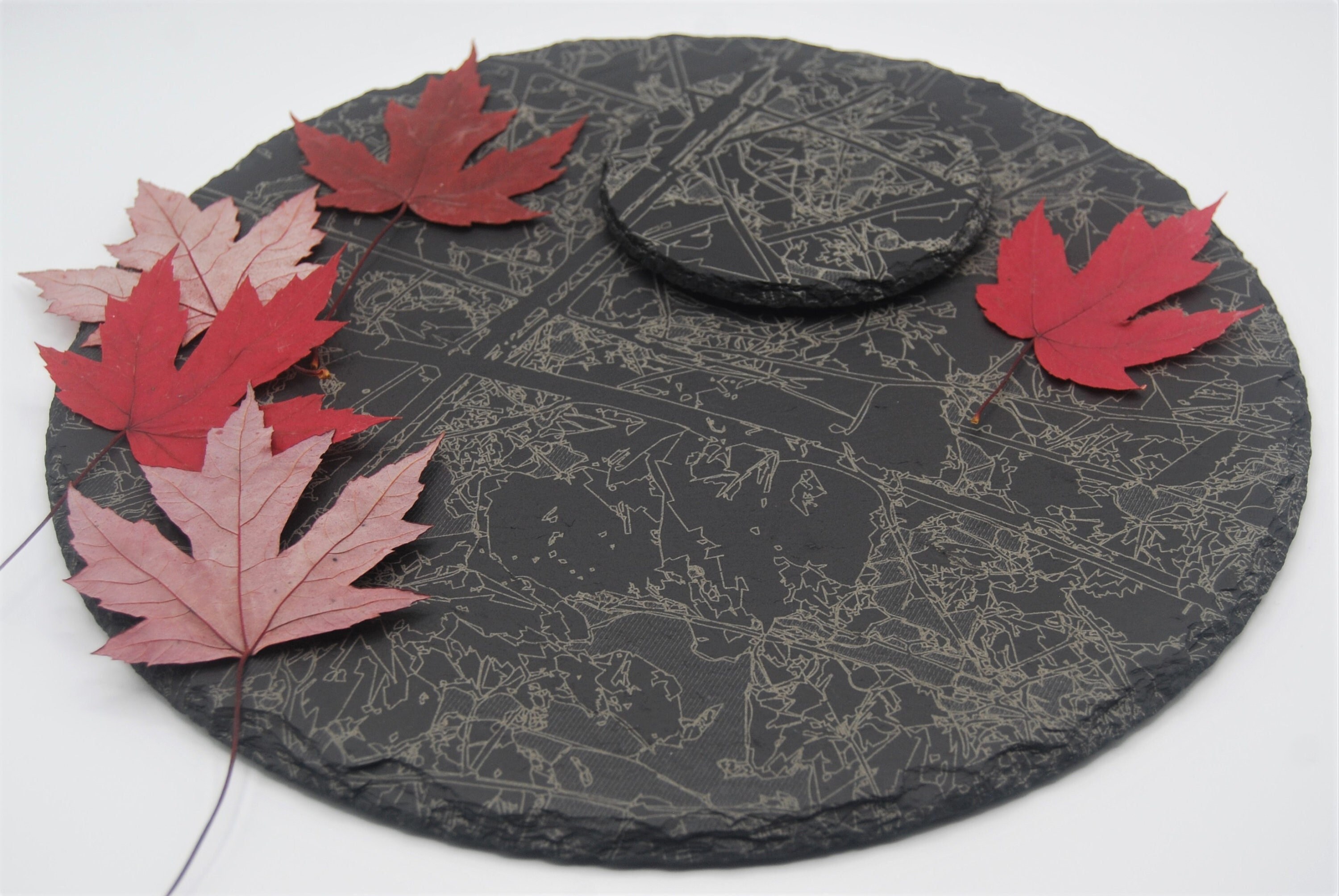 Ardoise Plateaux-Motif Treille