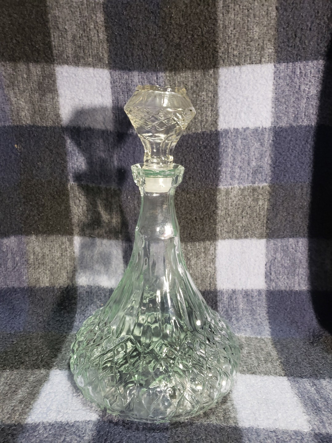 Vintage Ship Captain Liquor Decanter by Libbey Glass Co. Barware MCM ...
