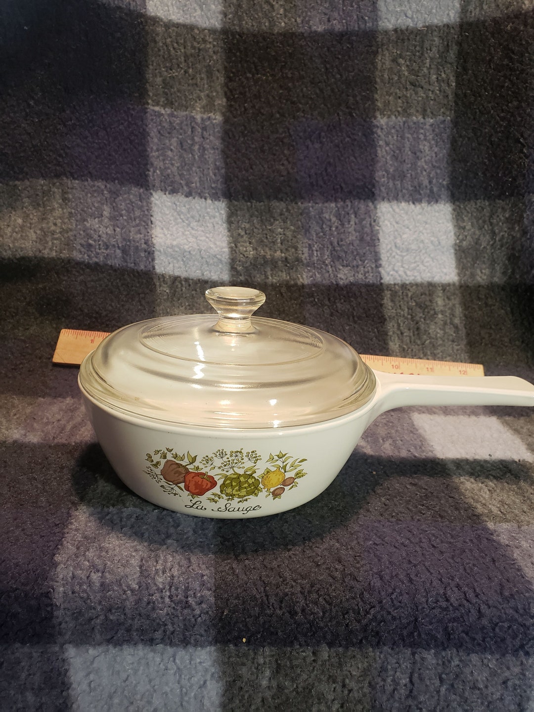 Vintage Pyrex Corning Spice of Life La Sauge With Lid in Good Condition ...