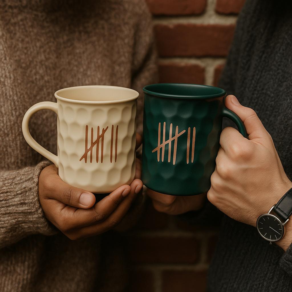 Engraved 7th Anniversary Copper Mug