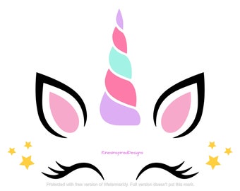 Unicorn Horn 12 Svg Png Jpg Pdf Ai Eps - Etsy