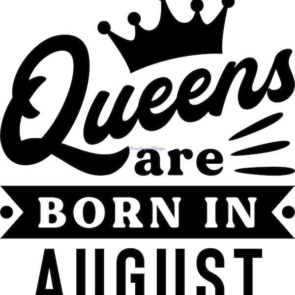 Queens Are Born Svg - Etsy