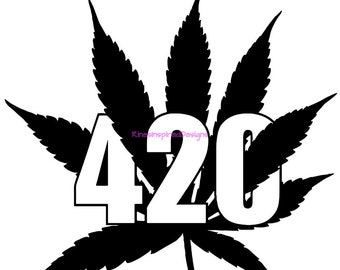 420 Leaf png digital image