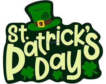 St. Patrick's Day svg, png, eps, dxf