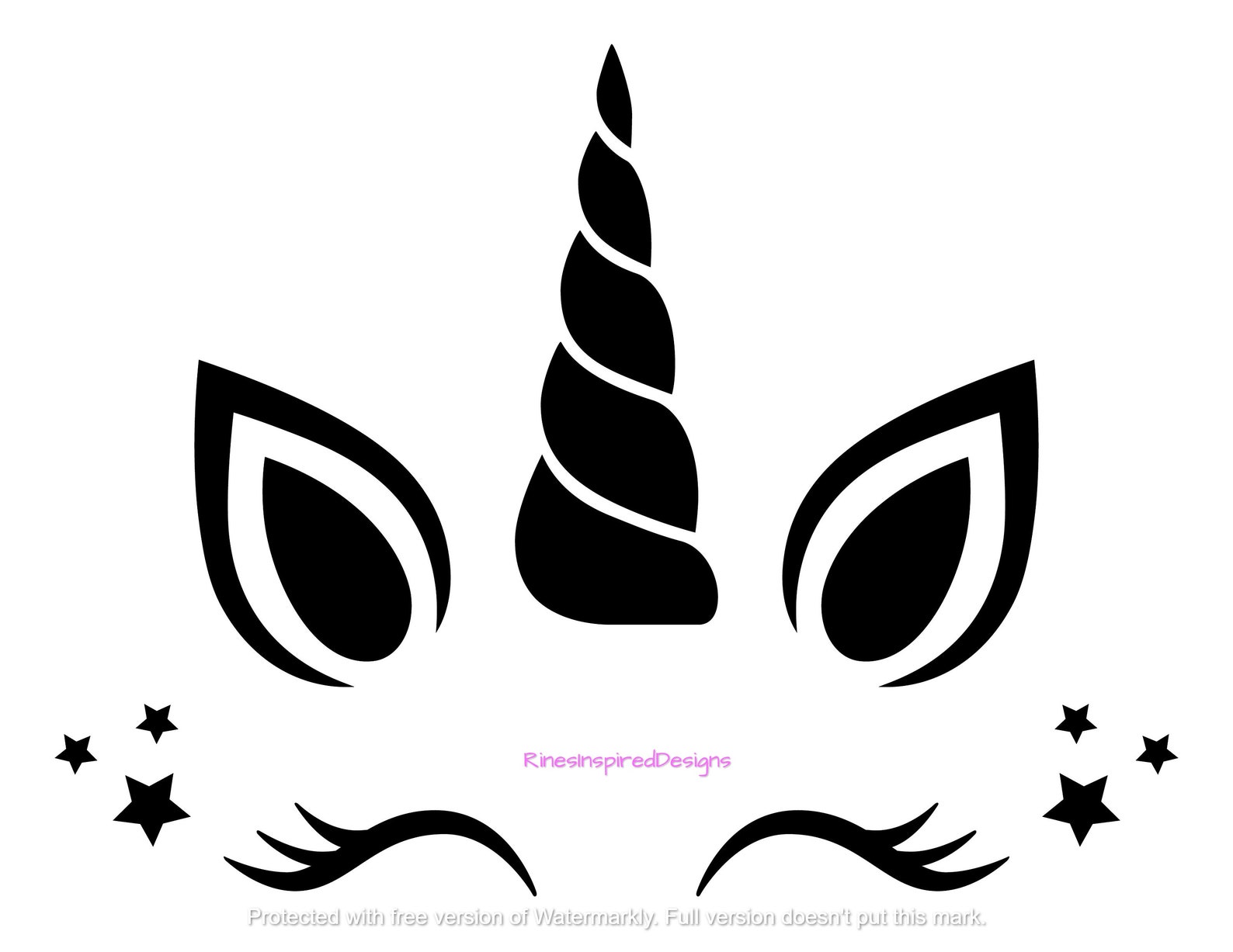 Unicorn Horn 12 Svg Png Jpg Pdf Ai Eps - Etsy