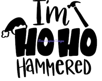 I'm HoHo Hammered svg, png, pdf, eps, dxf, ai, jpg