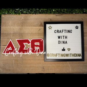 Delta Sigma Theta Symbols Patch