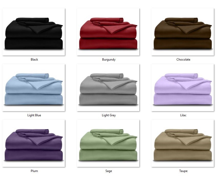 10inch Deep Pockets, Sheet Set 800TC, 100 Egyptian Cotton ,custom