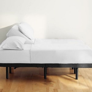 Split Head Sheet Set,28&quot; Deep Pockets, 1000-TC, 1000 Thread Count, 100% Egyptian Cotton, FlexTop Bedsheet for Adjustable Bed 4-Piece Set