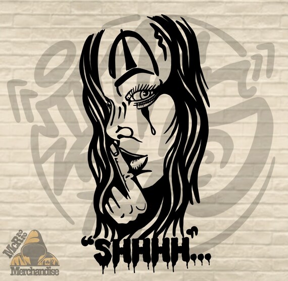 PNG DIGITAL DOWNLOAD shhhh Design Sublimation - Etsy