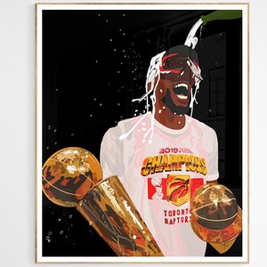 Kawhi Leonard Champagne Shower | 2019 NBA Championship