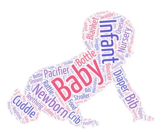 Bundles of Joy: Baby WordCloud