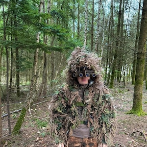 Autumnal / Fall  Brown Ghillie Suit