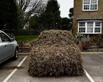 Sniper FFP / Hunting Hide Shelter  / Vehicle / Photography Hide Ghillie Sheet / Bespoke  Blanket Camouflage Netting