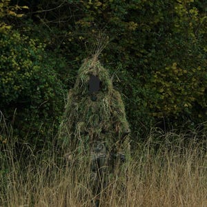 Bespoke / Custom Summer Green Ghillie / Leaf Suit