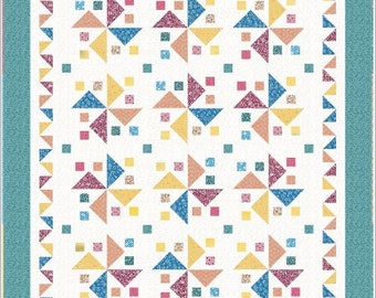 Skip to My Lou Queen Sized Quilt Physical Pattern